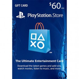 PSN 60$ Gift Card US فیزیکی